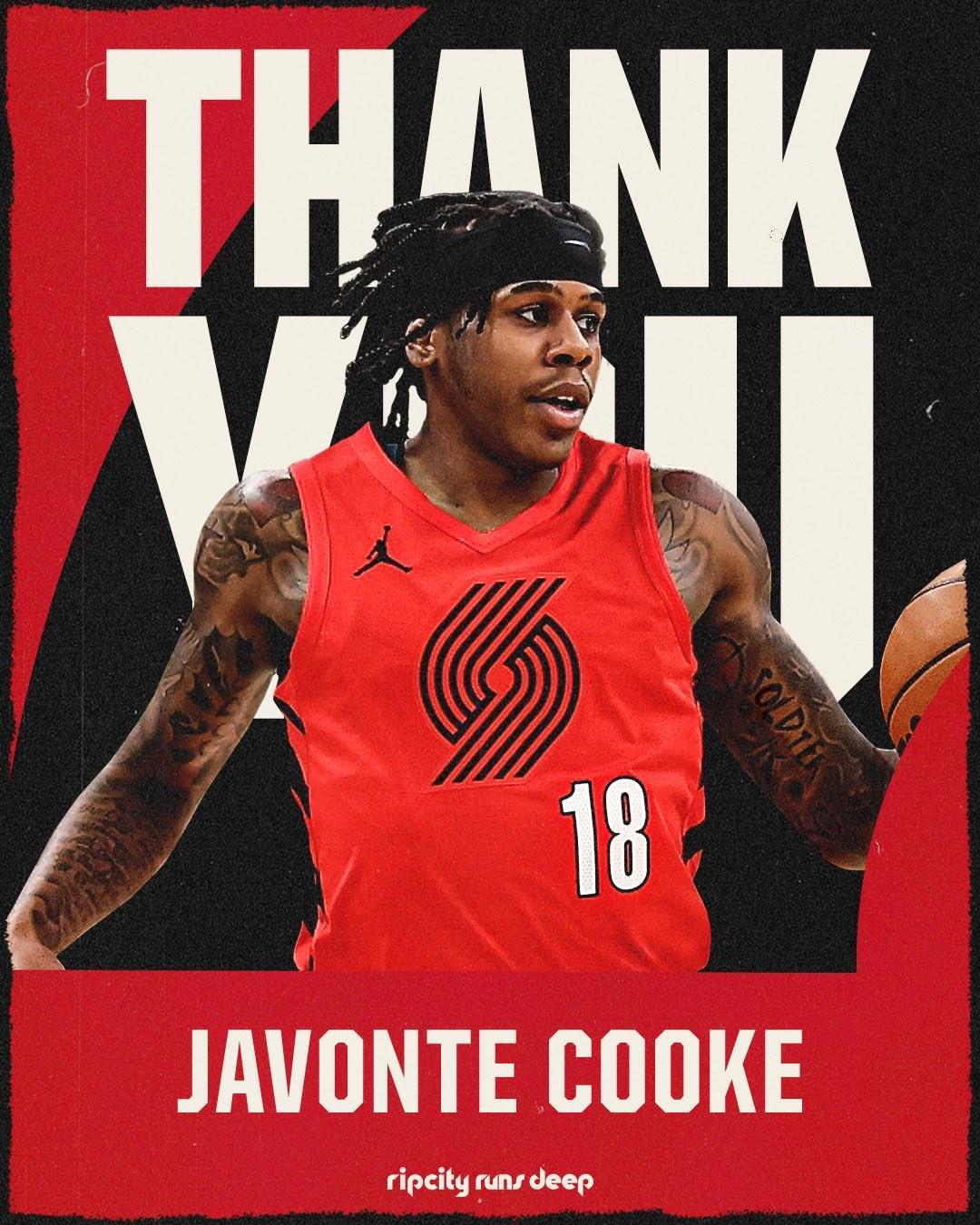 星空体育app下载-官方：开拓者裁掉贾冯特-库克；球员投篮命中率仅22%